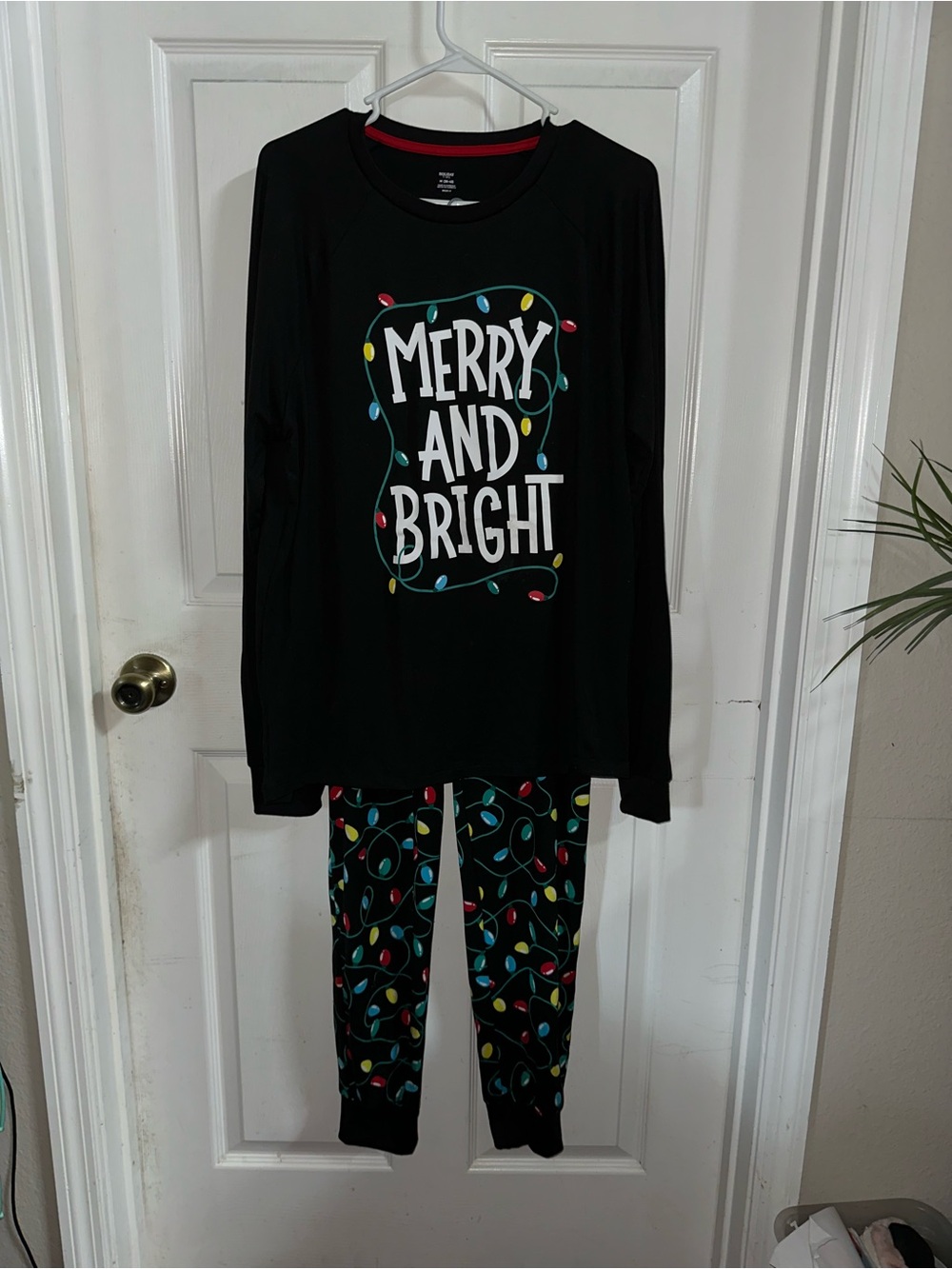 NWOT Holiday Time Men's 2 Piece Pajama Set Size Medium